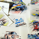 Illustration for article titled This Amazing Artist Stayed Awake All Night To Capture The 24 Hours Of Le Mans In 24 Pieces